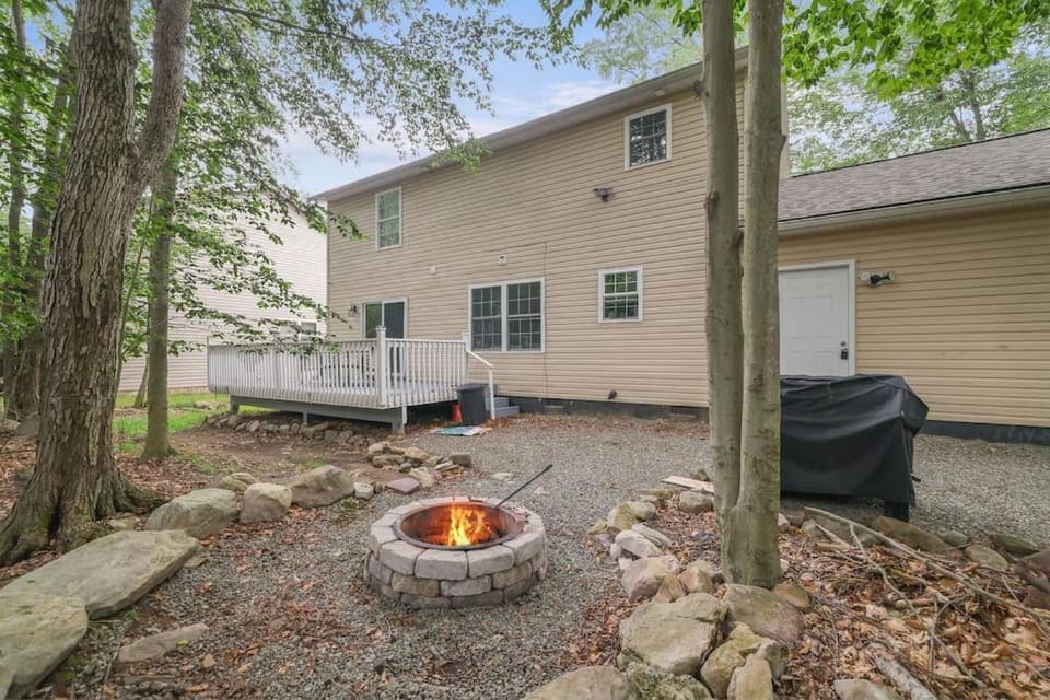 Property building, Patio, BBQ facilities, flat iron