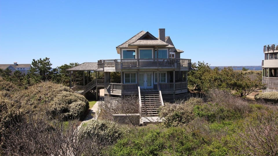 OCEANFRONT, Amazing Ocean and Sound Views, Scrnd Porch, PM1, Ariel House in Duck
