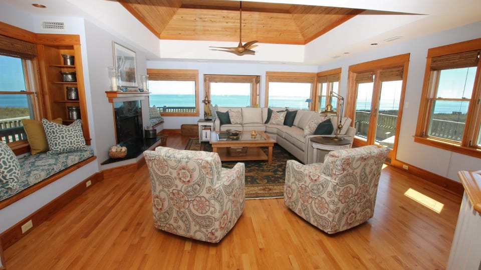 OCEANFRONT, Amazing Ocean and Sound Views, Scrnd Porch, PM1, Ariel House in Duck