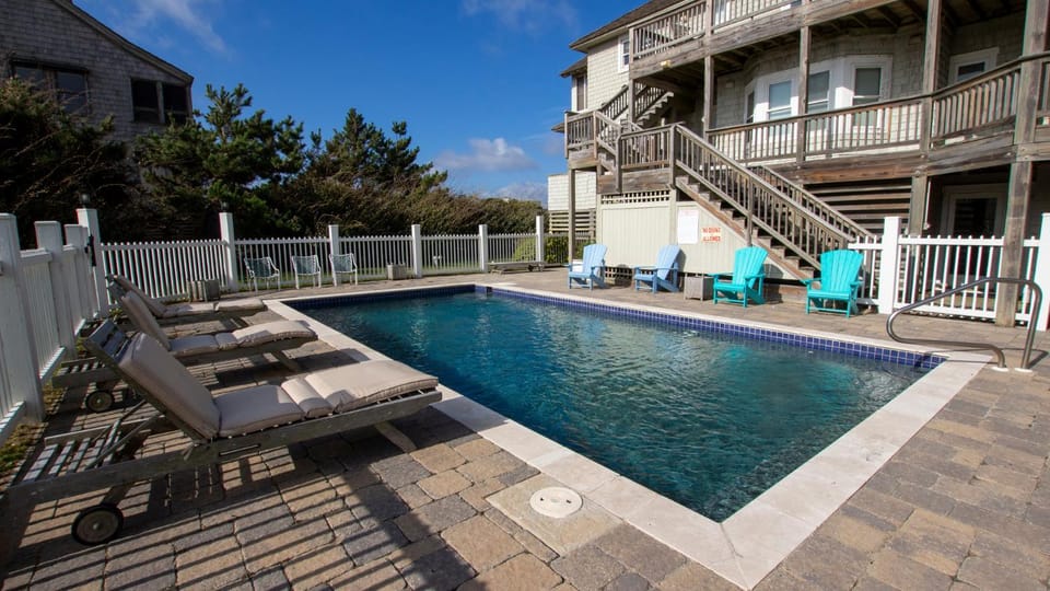 OCEANFRONT, SUN-SUN, Pool, ELEV, Ocean Vws, PM100, Ships In House in Duck