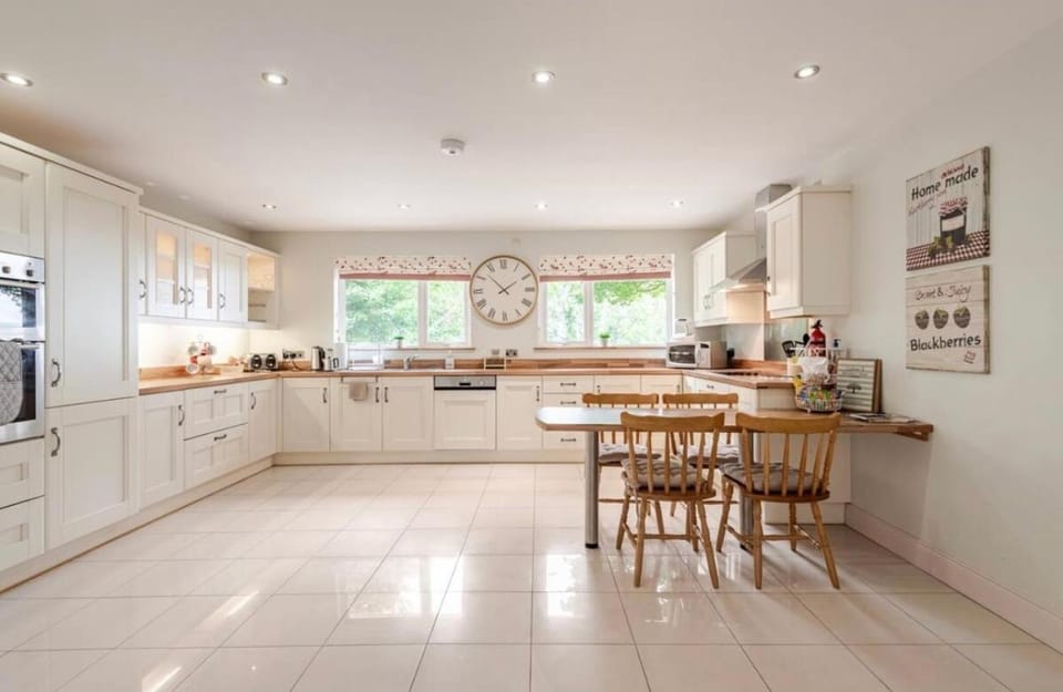 Kitchen or kitchenette, Dining area, dishwasher, stove, toaster