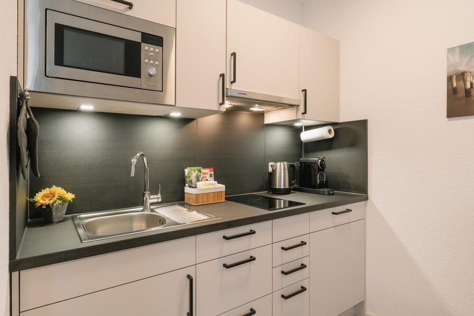 Coffee/tea facilities, Kitchen or kitchenette, minibar, pet friendly, stove
