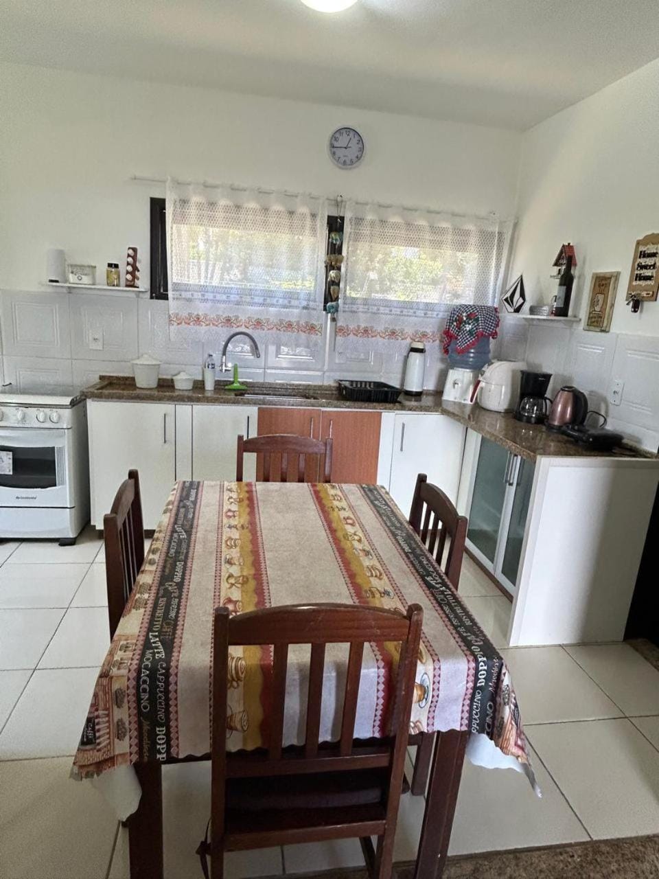Communal kitchen, oven, stove