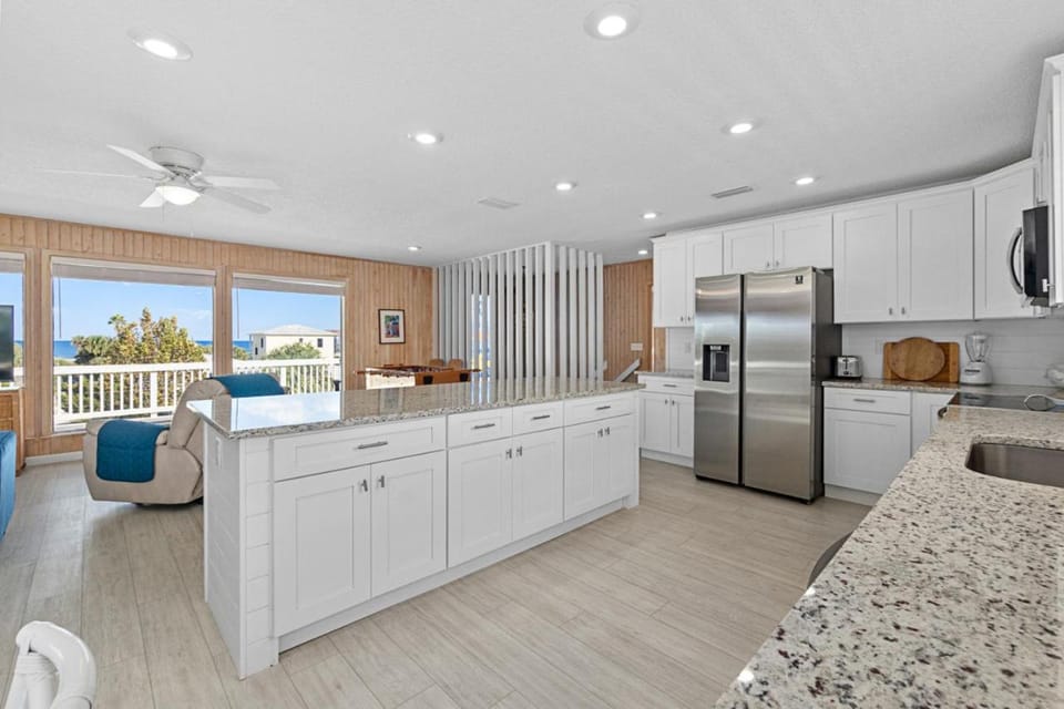 Ocean-View Beach Home Near St. Augustine | Flexible Living Spaces House in Butler Beach