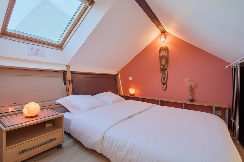 Bed, Night, Bedroom