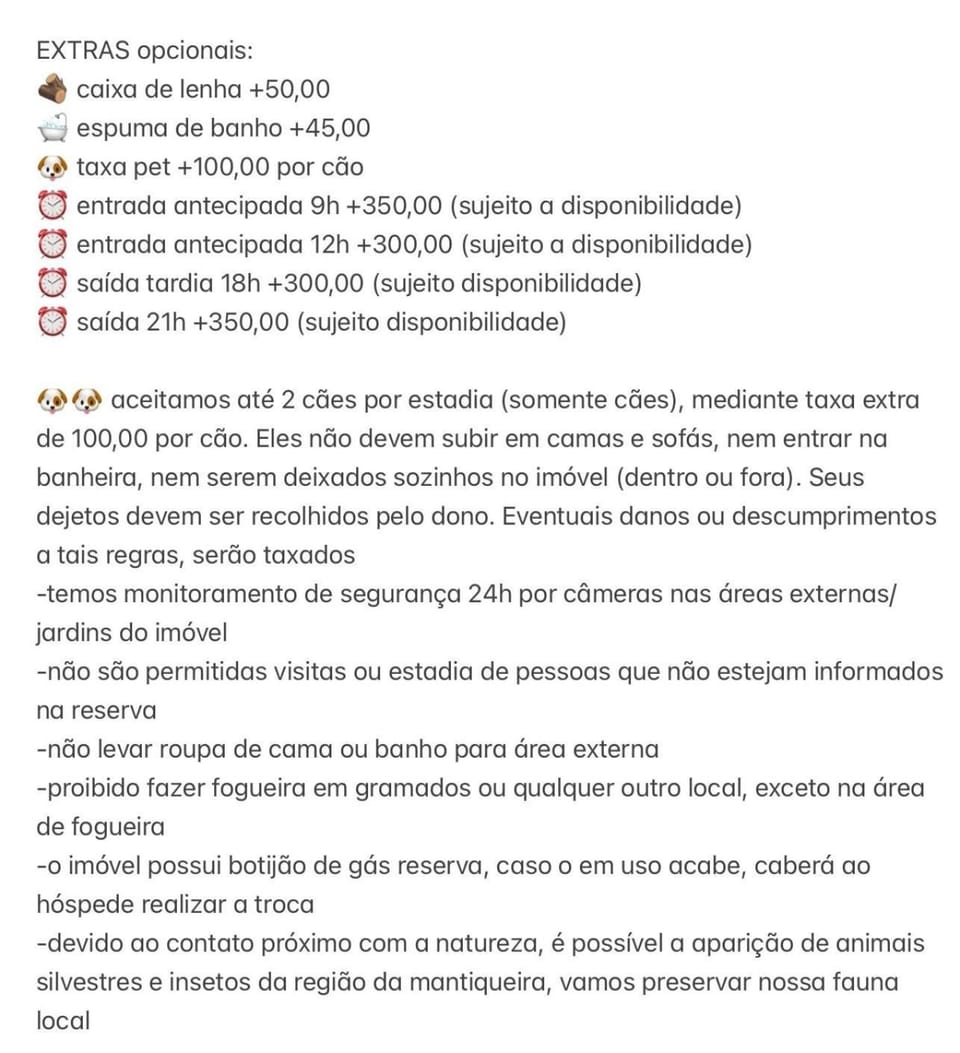 Cabana Carcará House in State of São Paulo