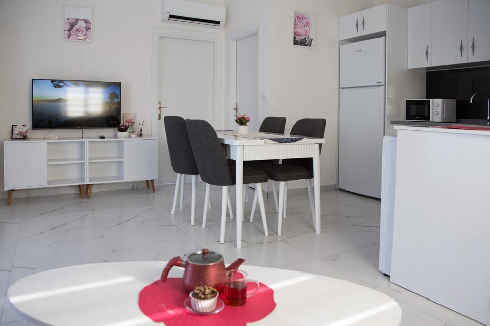 TV and multimedia, Kitchen or kitchenette, Living room, Seating area, Dining area, minibar, air conditioner