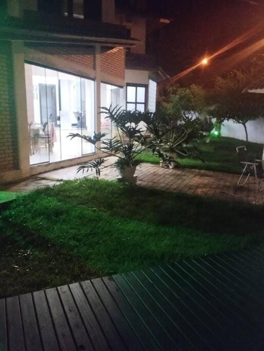 Night, Garden, Garden view