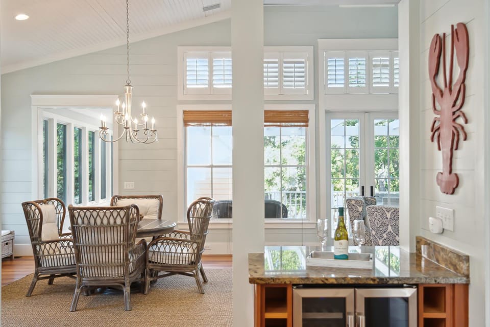 1002 E Cooper The Folly Peach Beautiful Spacious House Steps from the beach House in Folly Beach
