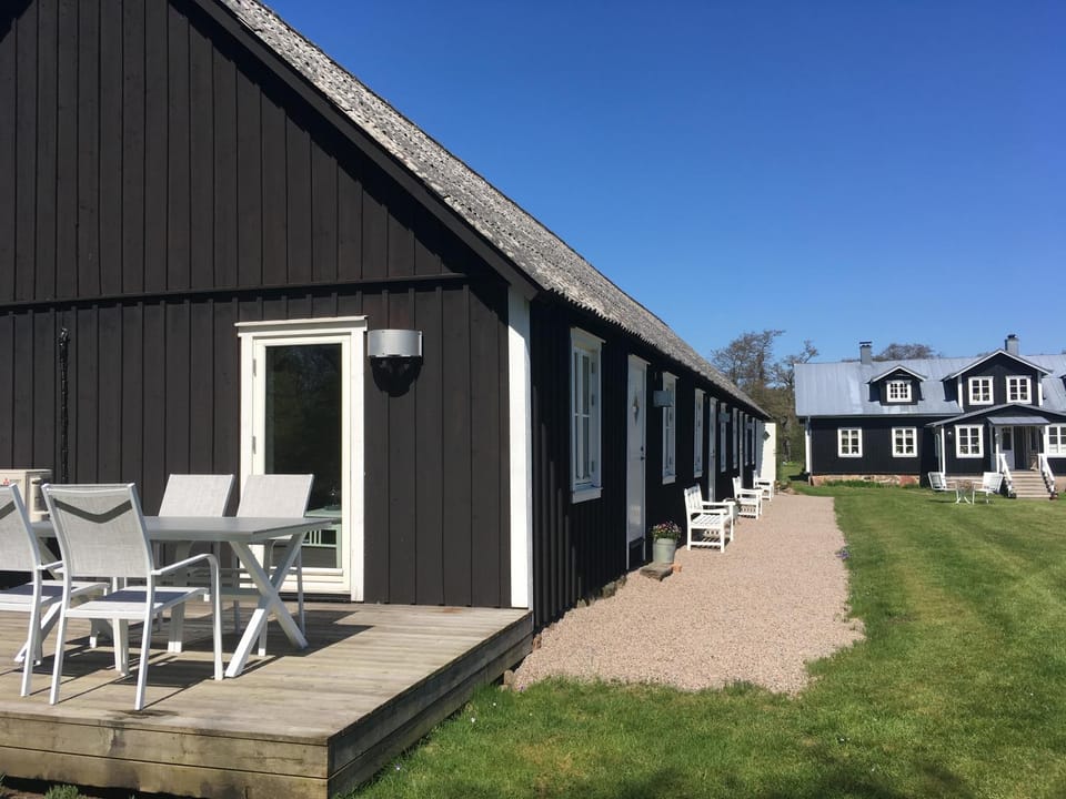 Property building, Patio