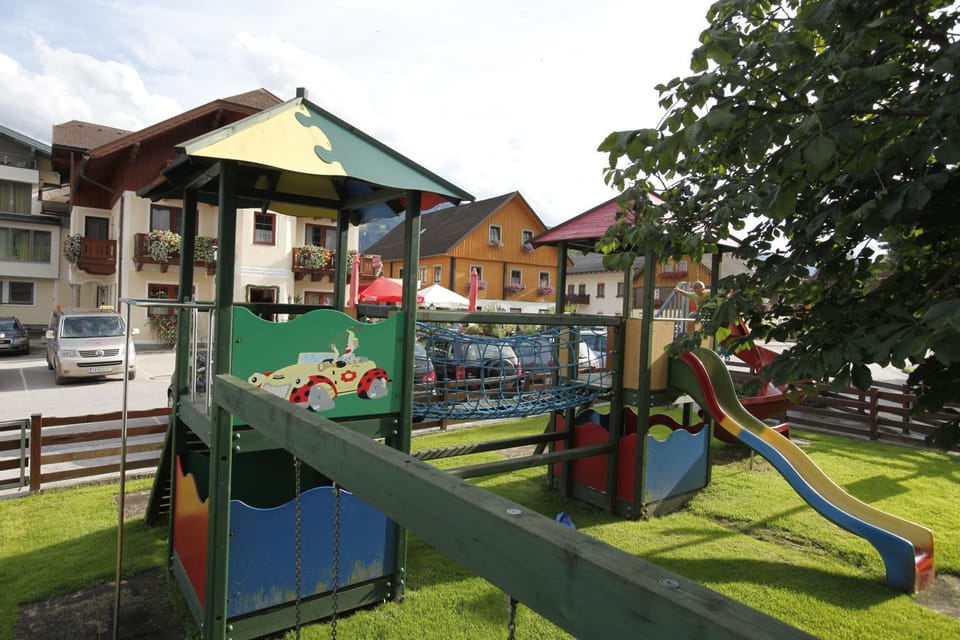 Facade/entrance, Children play ground