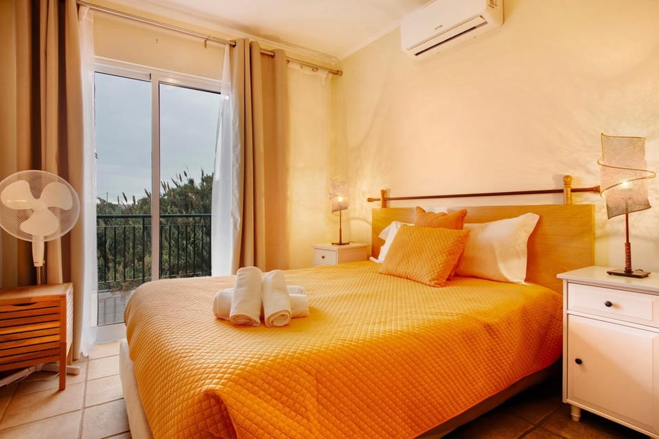 Property building, Living room, Bedroom