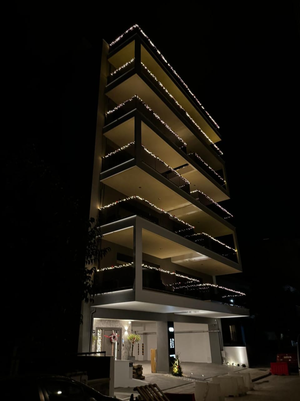 Property building, Night