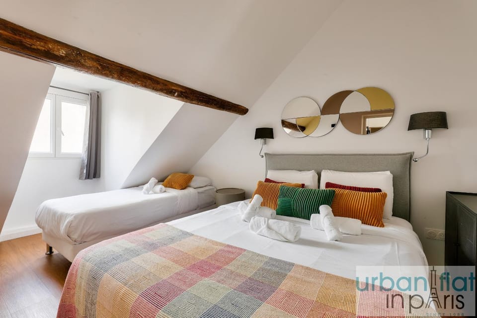 Urban Flat 117 - Charming 3BDR Apartment in Paris Apartment in Paris