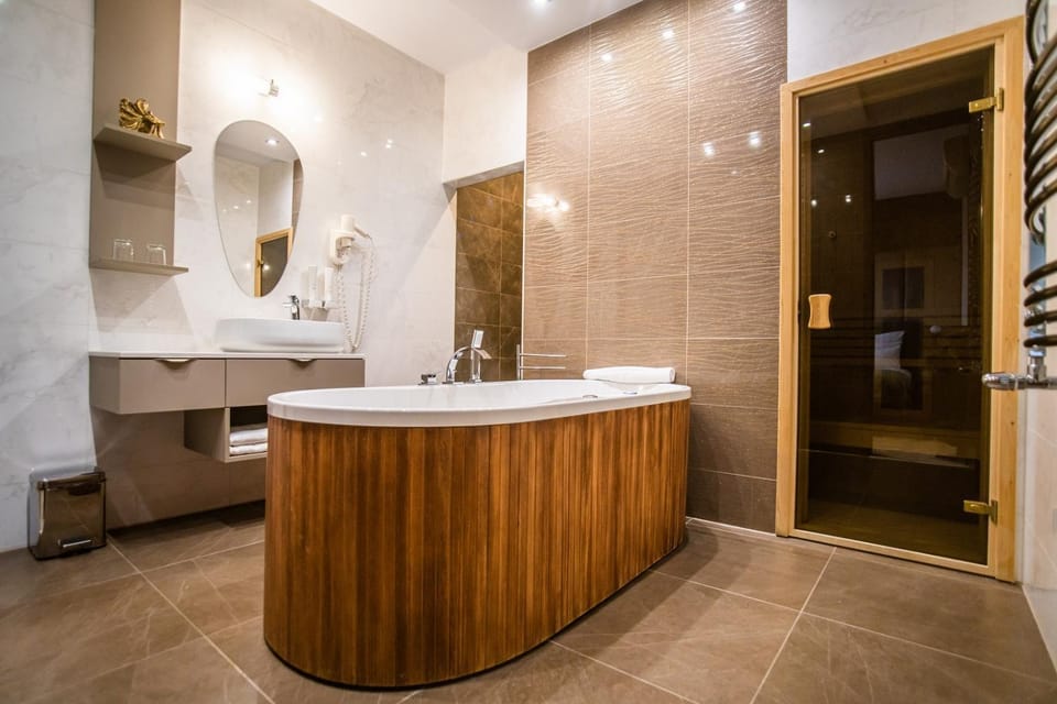 Sauna, Bathroom, Bath
