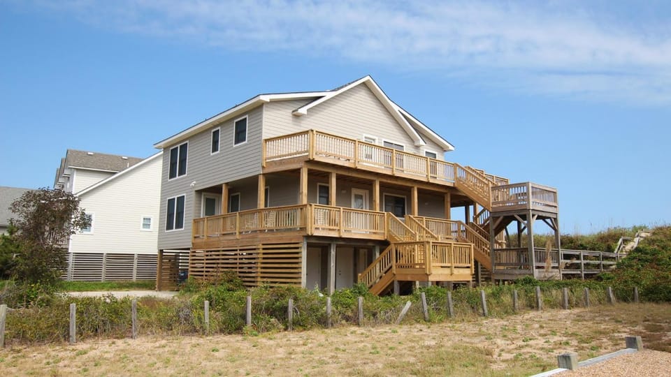 OCEANFRONT, Ocean Views, Sun Decks, Prv Beach Access, SA69, Kirk House in Duck