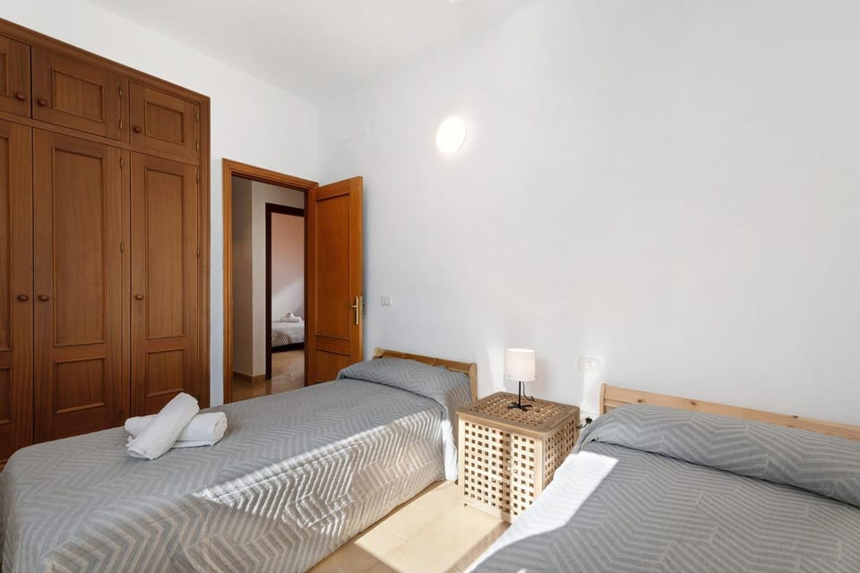 Property building, Living room, Bedroom