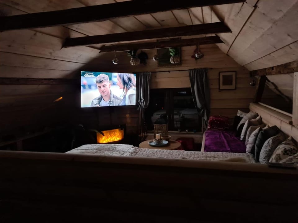 Communal lounge/ TV room, Bed, TV and multimedia, Living room, Photo of the whole room, Seating area, Evening entertainment