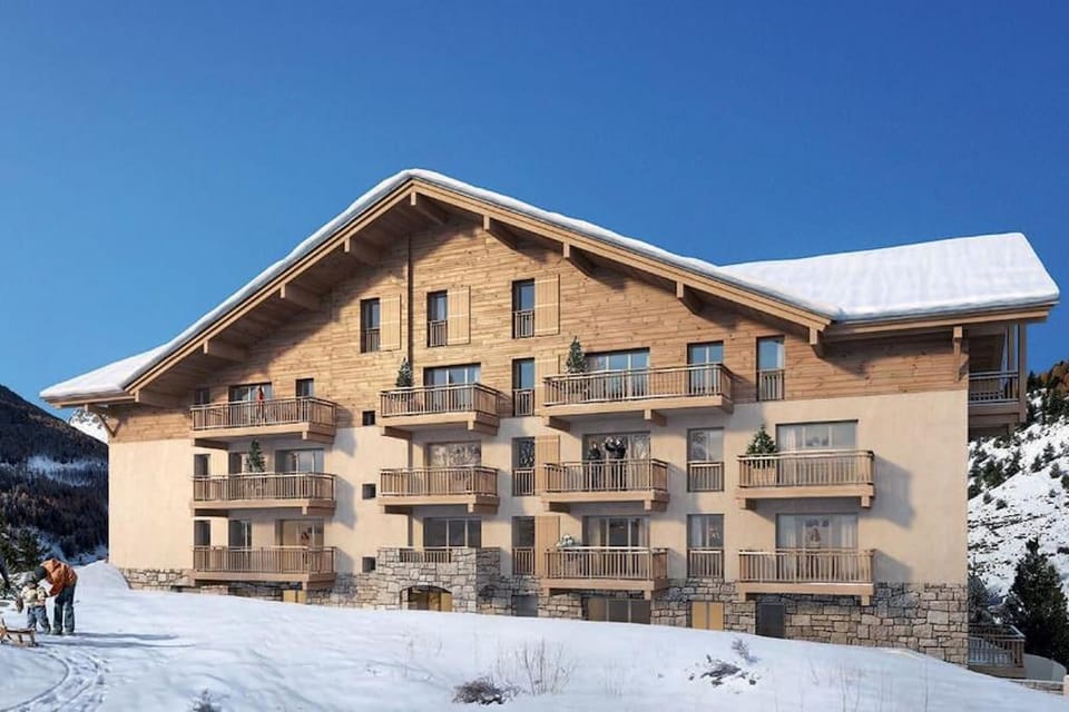 AURON 2P NEUF - Le Mont d'Auron Apartment in Saint-Étienne-de-Tinée