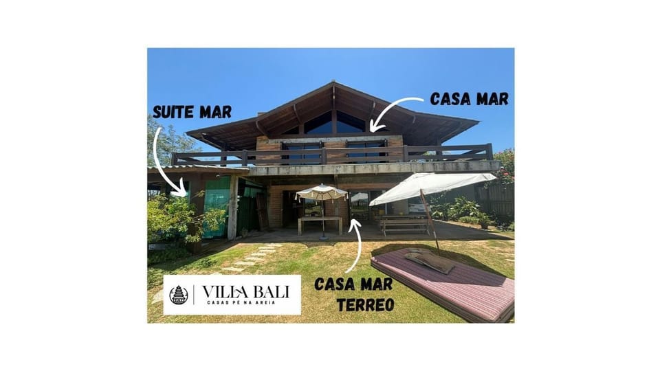 Villa Bali Casas pé na areia House in Imbituba