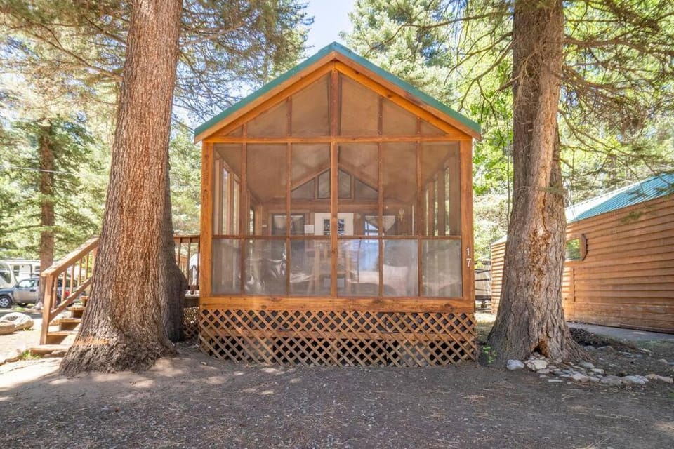 The Cottonwood Cabin #17 at Blue Spruce RV Park & Cabins Cabin in La Plata County