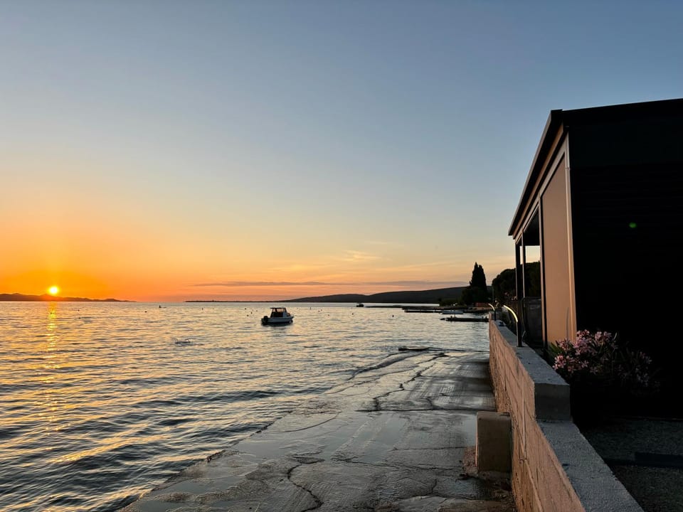 Property building, Sea view, Sunset