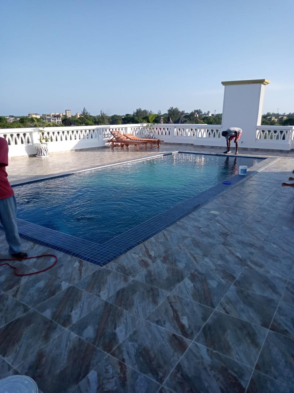 Pool view, Swimming pool