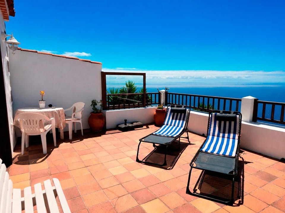 Day, View (from property/room), Balcony/Terrace, Sea view, sunbed