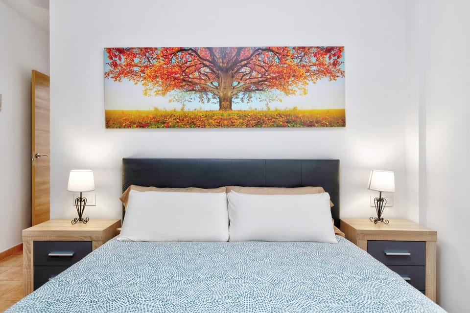 Living room, Bedroom