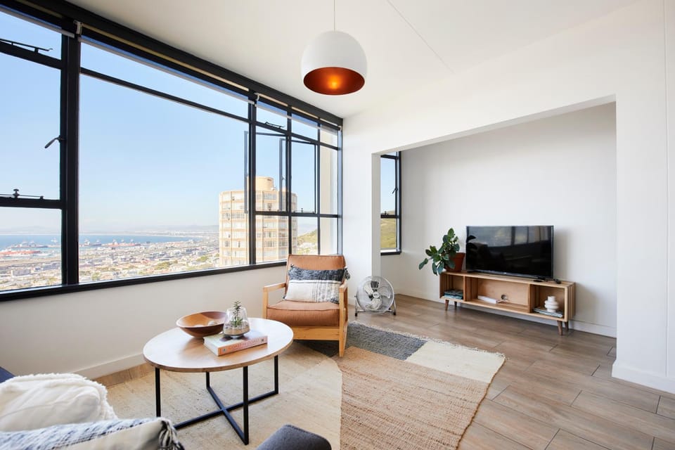 Living room, City view
