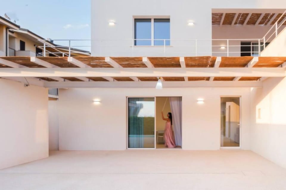 Property building, Patio