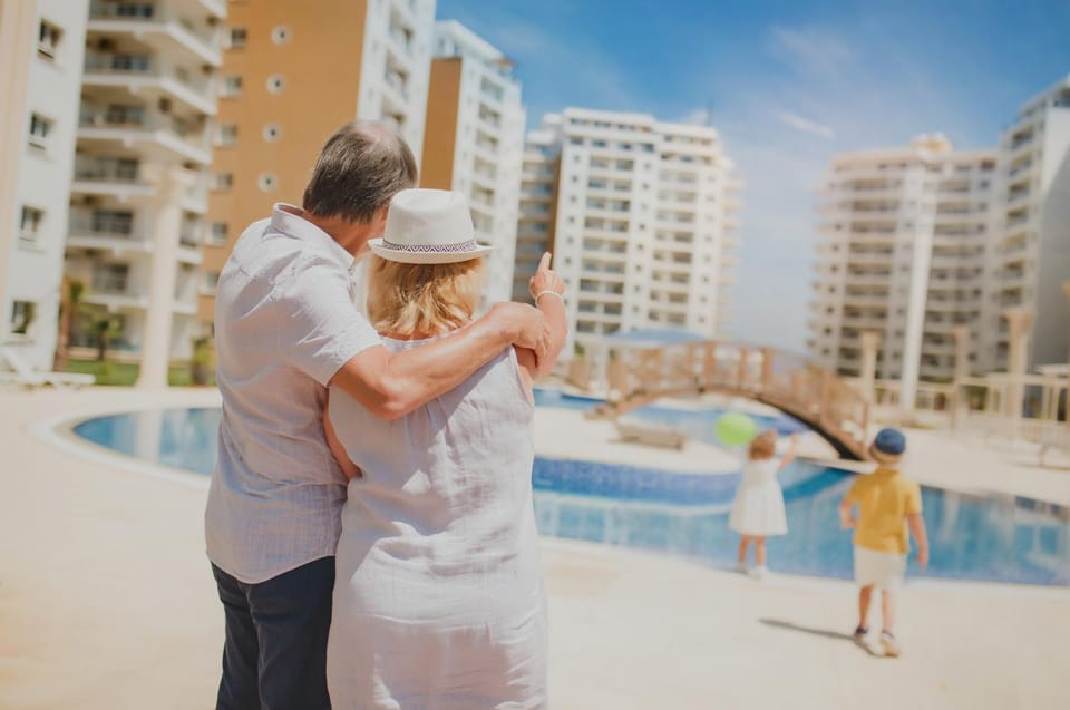 Ground Garden & Pool View Spacious Apartment at Caesar Resort & SPA Apartment in Famagusta District