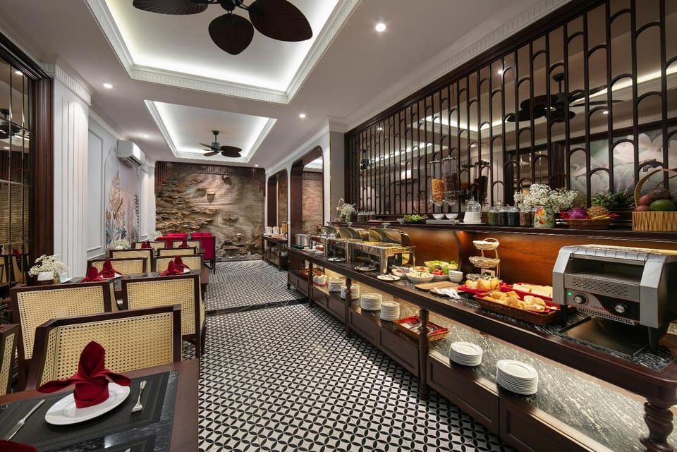 Buffet breakfast