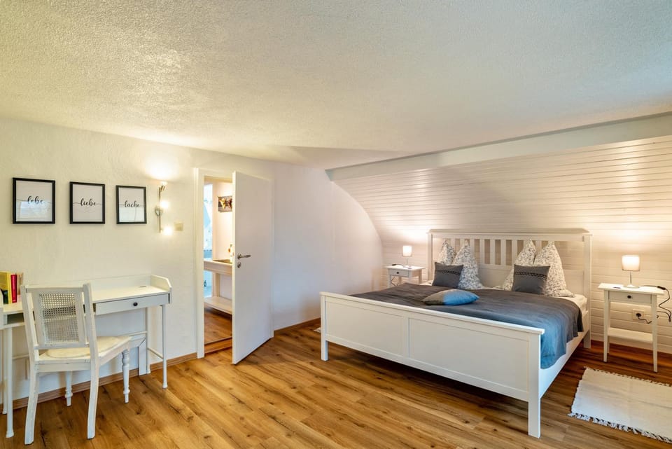 Property building, Living room, Bedroom