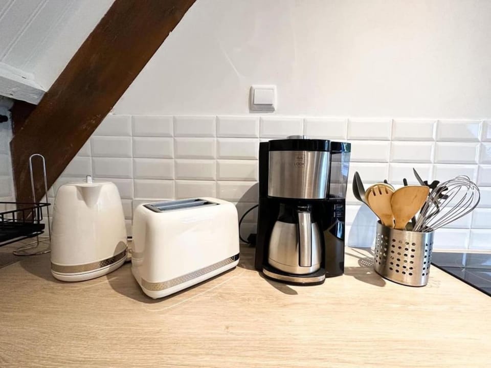 Coffee/tea facilities, Kitchen or kitchenette, toaster