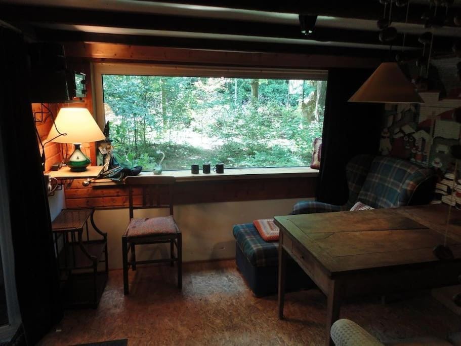 Ponderosa-Hütte im Wald House in Friesland