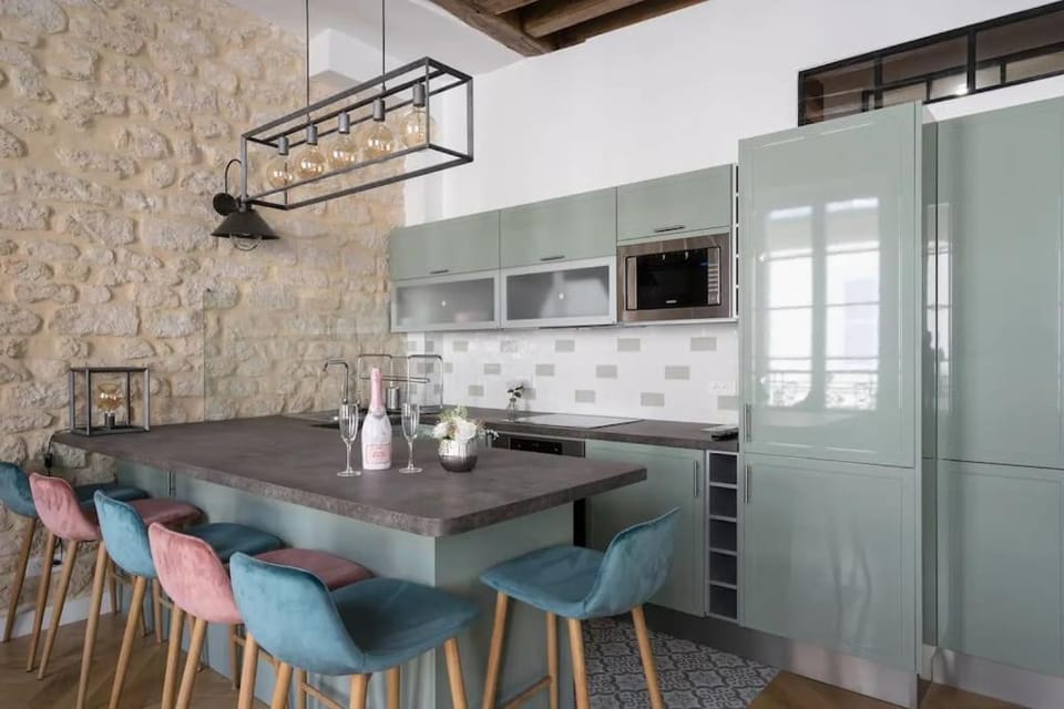Typical Parisian Flat#3Bedrooms#Opera#Louvre Apartment in Paris
