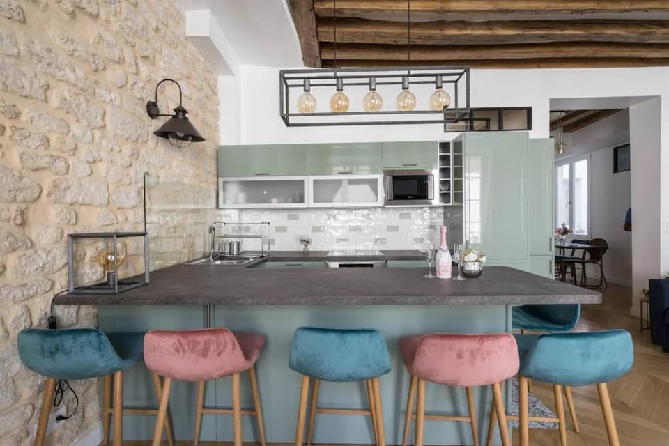 Typical Parisian Flat#3Bedrooms#Opera#Louvre Apartment in Paris