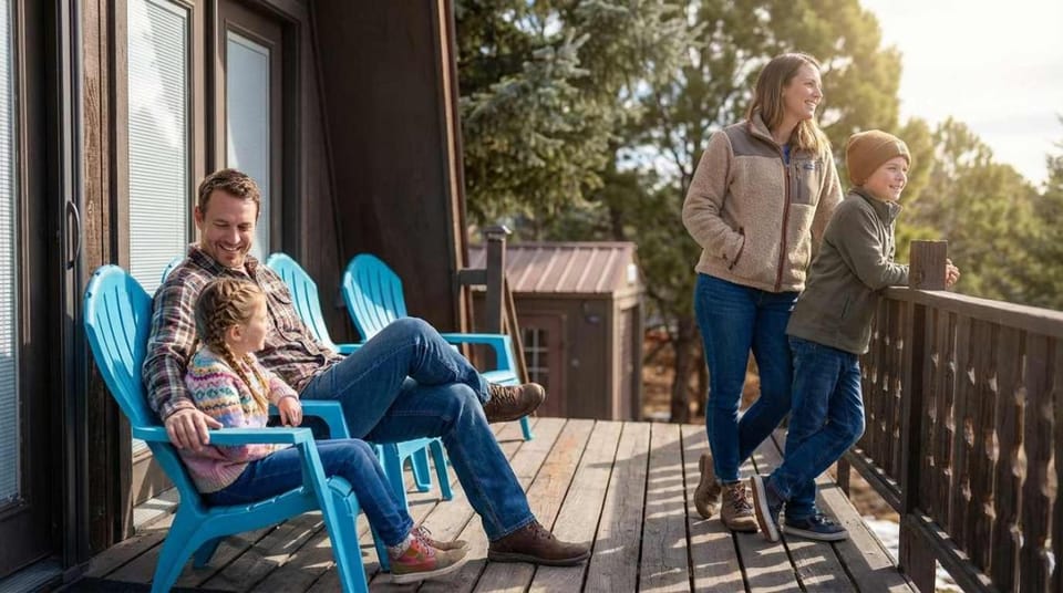 Rustic Mountain Getaway~Golf~Skiing~Hiking House in Angel Fire