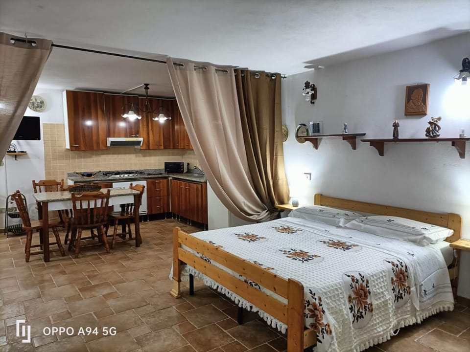Bed, TV and multimedia, Kitchen or kitchenette, Photo of the whole room, Bedroom
