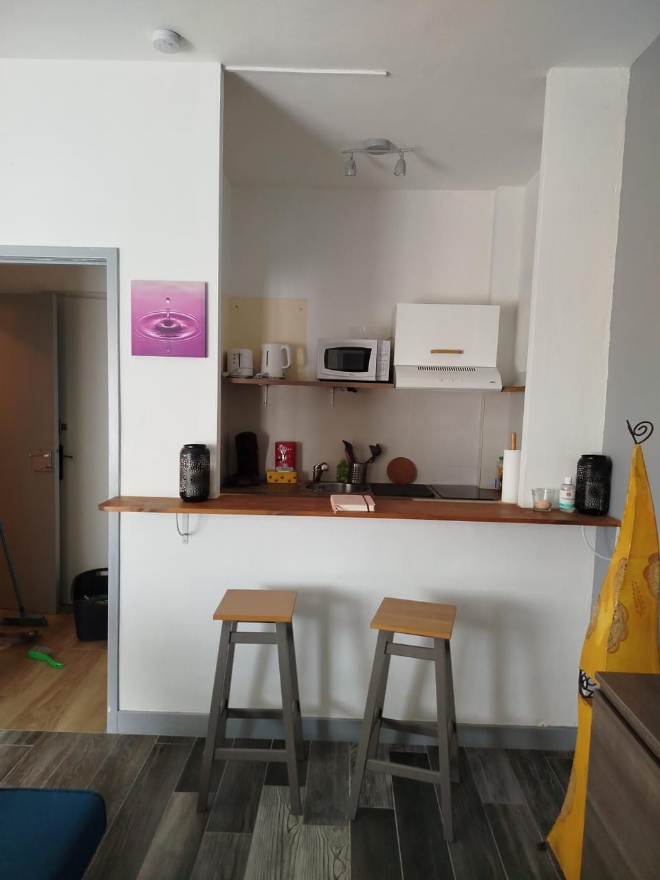 Coffee/tea facilities, Kitchen or kitchenette, toaster