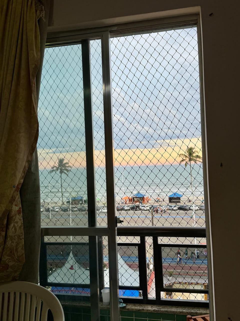 Apartamento pé na areia de frente para o mar Apartment in State of São Paulo