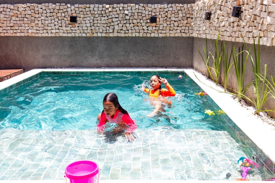 People, Swimming pool, Swimming pool, group of guests