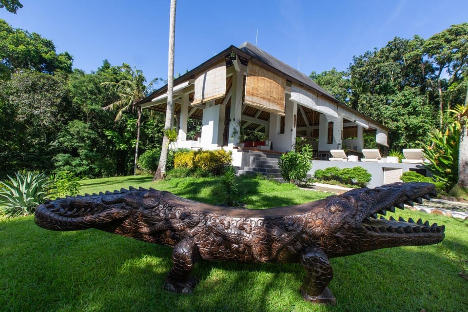 Property building, Garden view