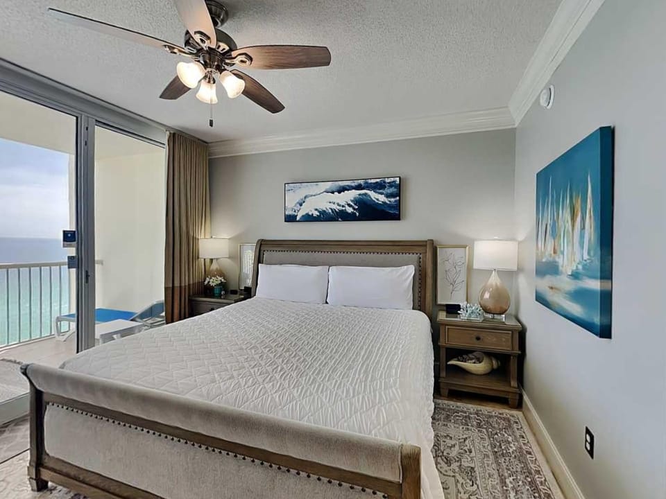 Bed, Balcony/Terrace, Bedroom, Sea view, furniture