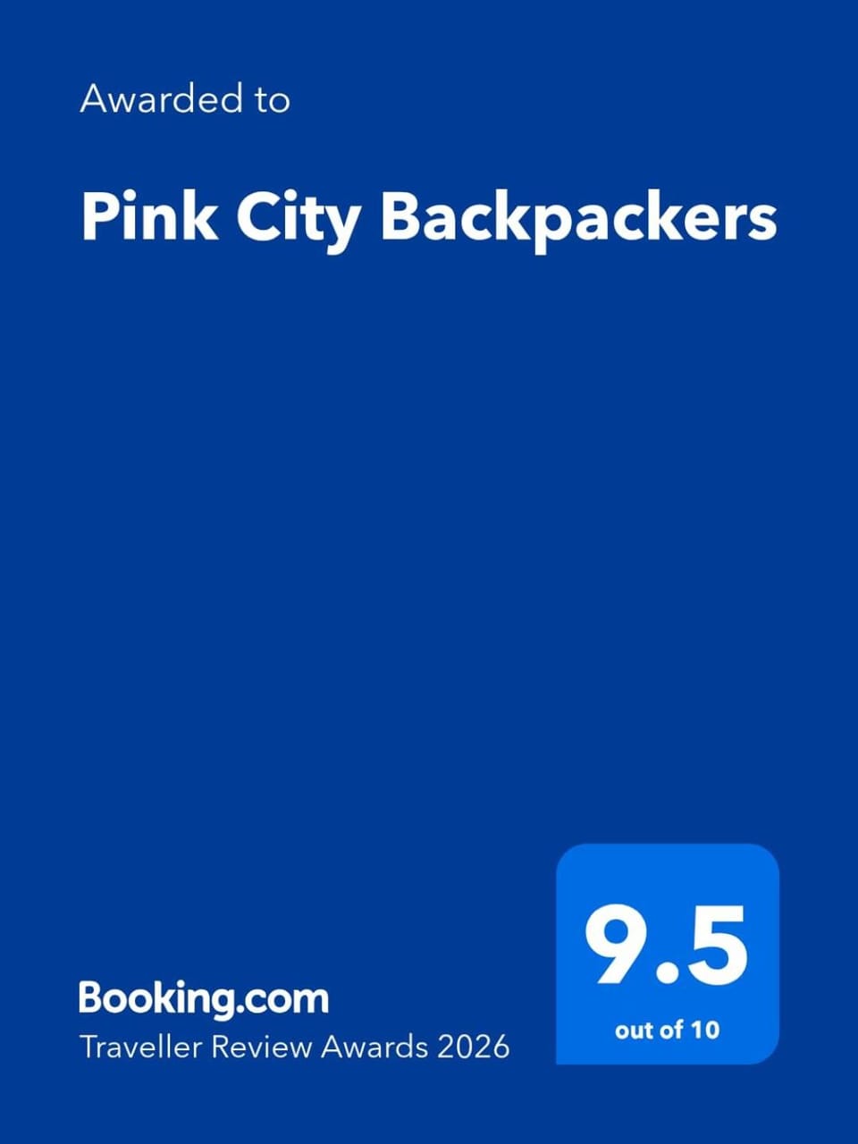 Pink City Backpackers Hostel in Jaipur