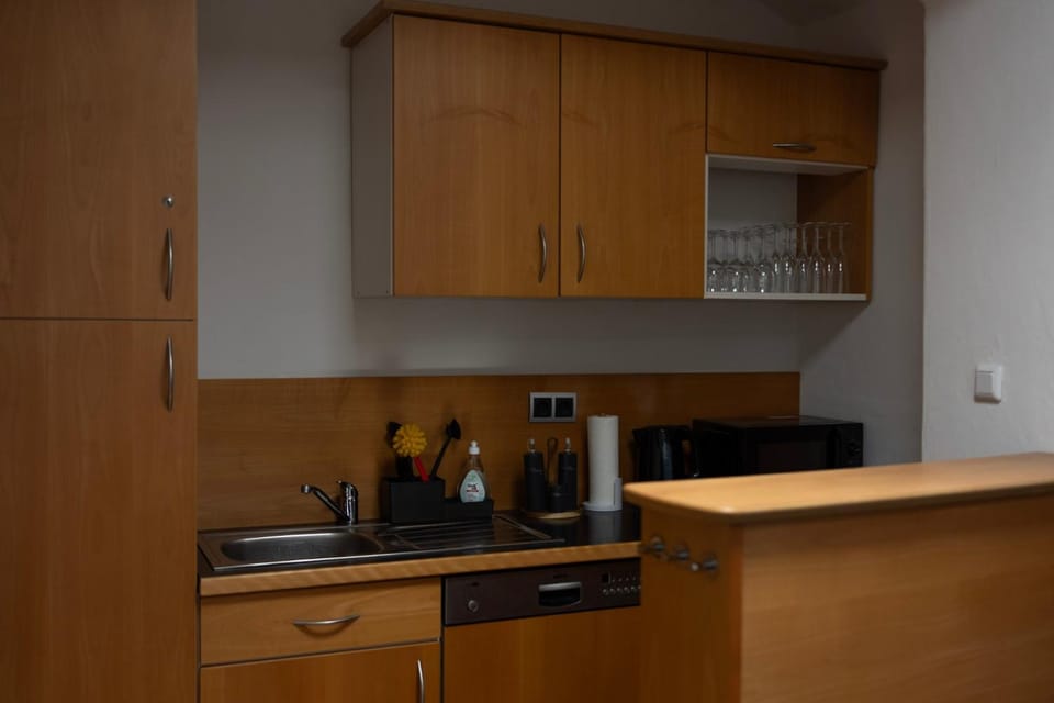 Coffee/tea facilities, Kitchen or kitchenette, minibar, stove