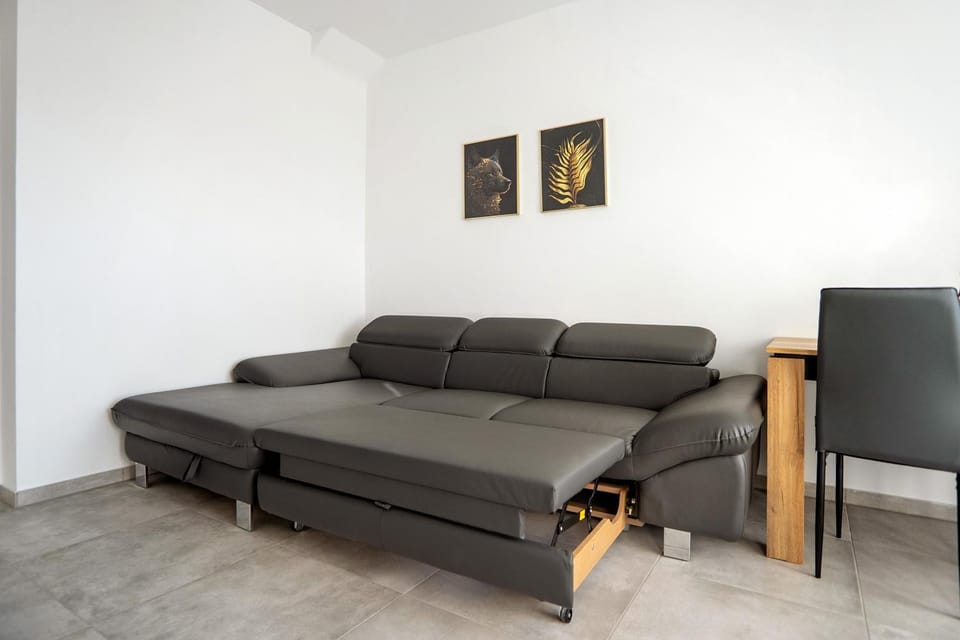 Property building, Living room, Bedroom