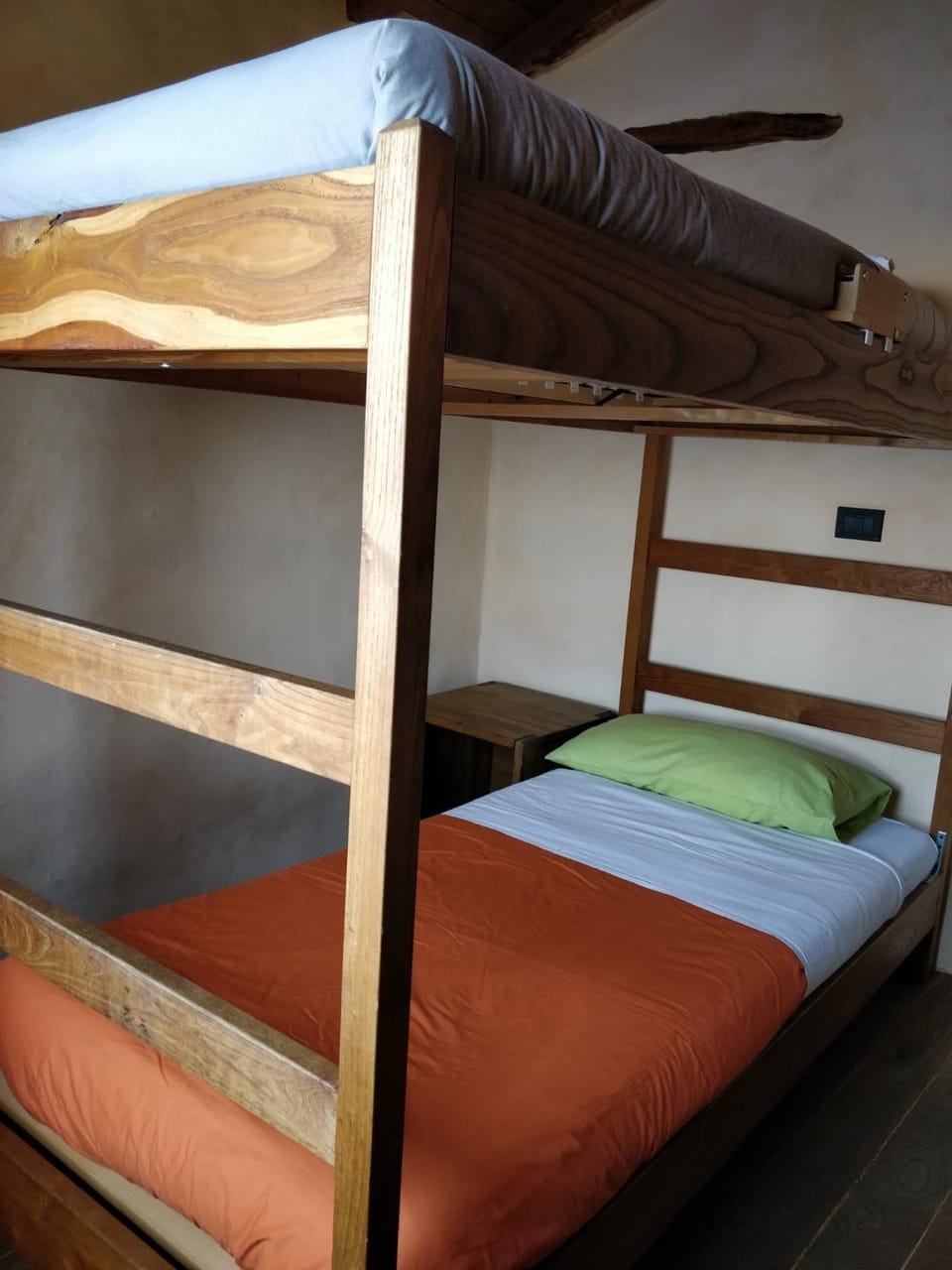 Photo of the whole room, Bedroom, bunk bed