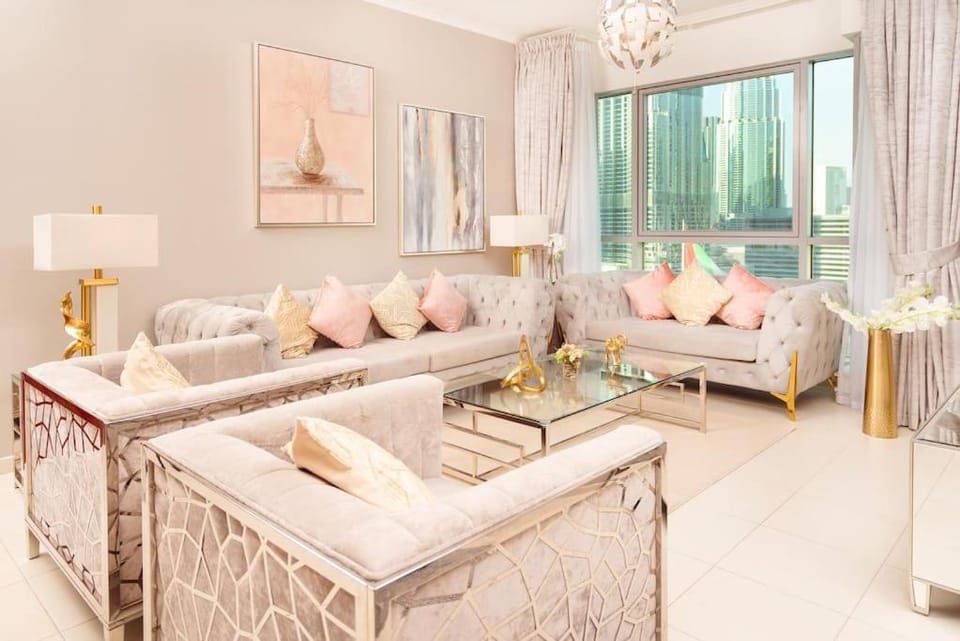 Elite Royal Apartment - Full Burj Khalifa & Fountain View - 2 Bedrooms + 1 Open Bedroom Without Partition - Magnate Apartment in Dubai